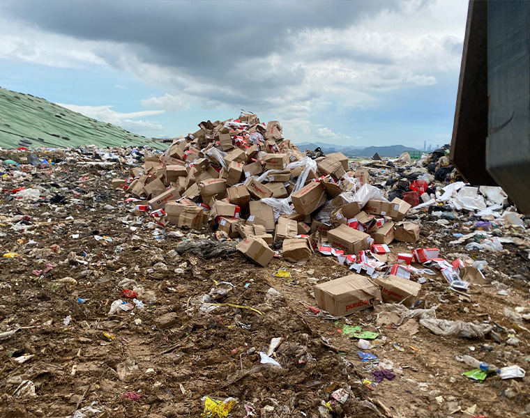 香港堆填区填埋处理
