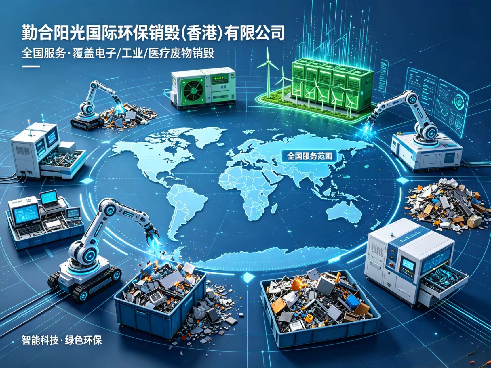 全国性销毁公司有哪些？香港这家覆盖全国