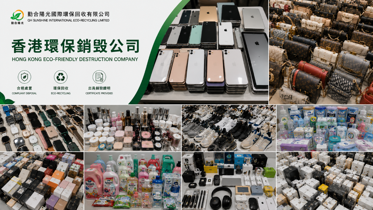 香港环保销毁公司-勤合阳光国际环保回收