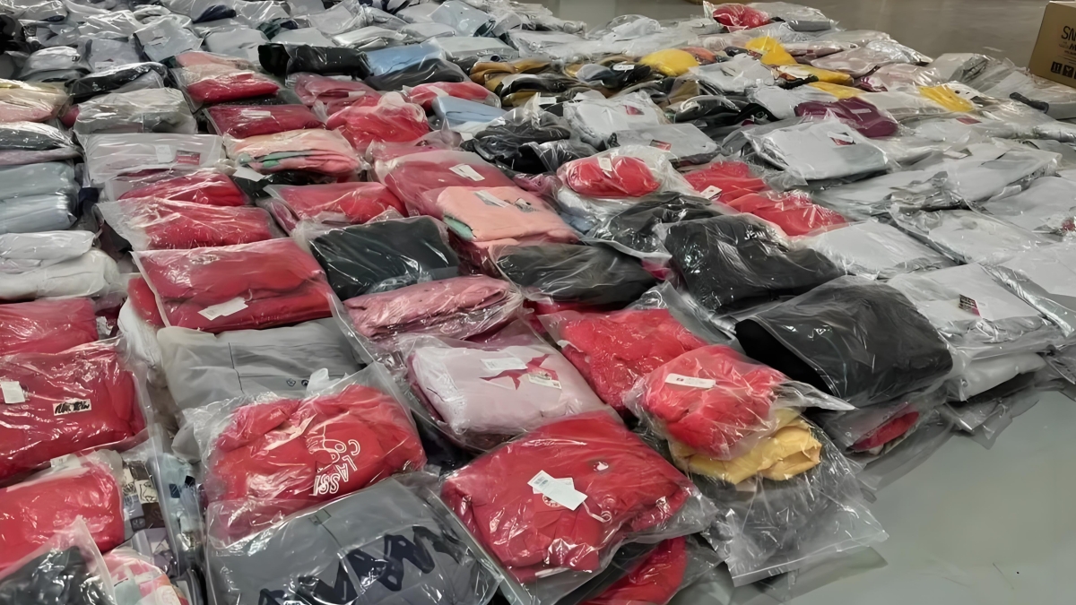 服装库存香港销毁